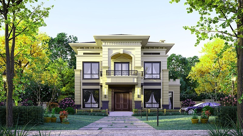 辽源中式合院住宅，开放庭院与邻里乡亲更亲近